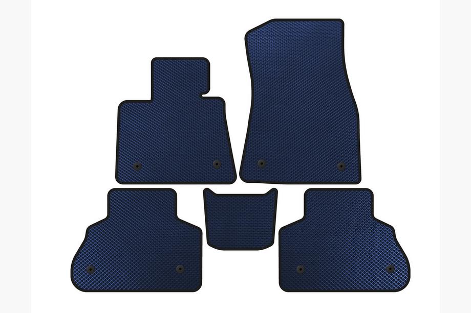 BMW X5 G05 2019–2026 EVA Floor Mats (Blue) Image