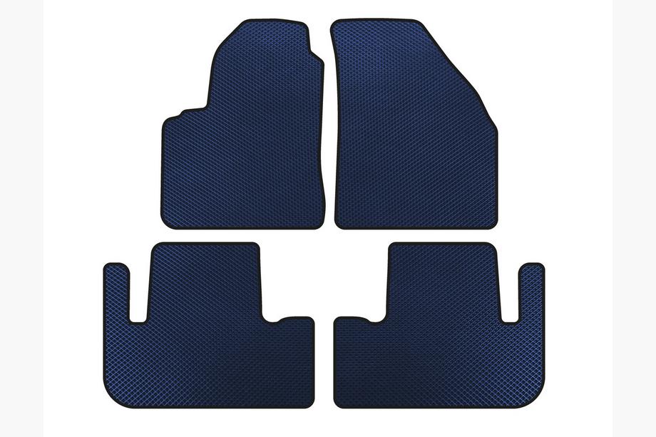 Chevrolet Tacuma/Rezzo 2000-2008 EVA Floor Mats (Blue) Photo 1