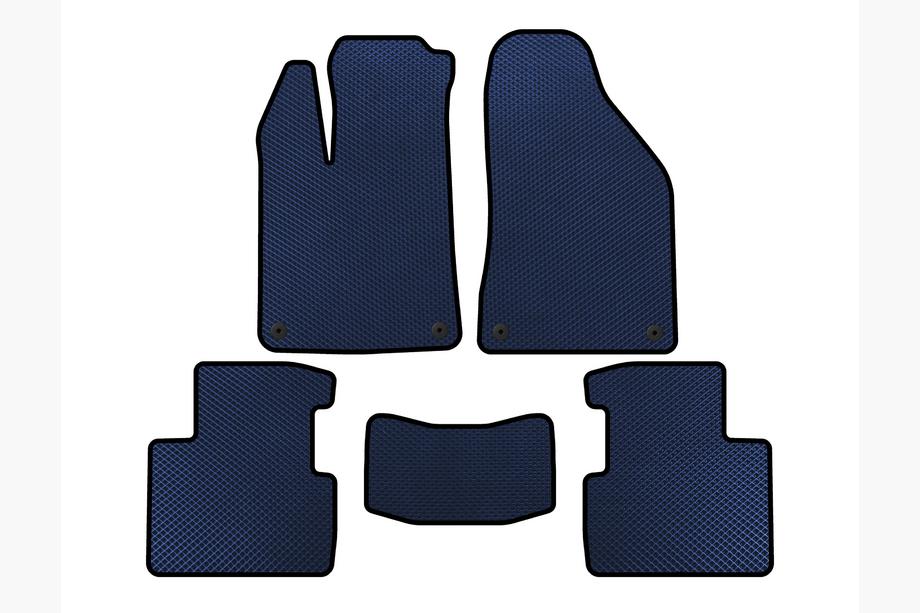 Chrysler 200 II 2014-2017 EVA Floor Mats (SD, Blue) Image
