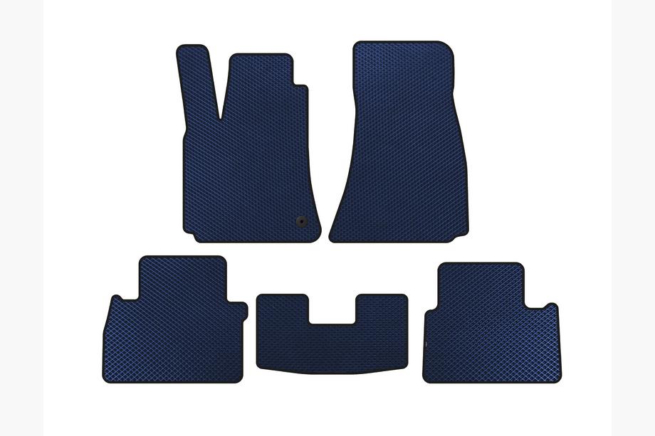 Chrysler C300 2004-2011 EVA Floor Mats (SD, Blue) Image