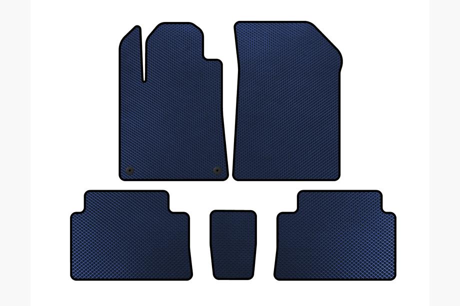 Citroen C-5 2001-2008 EVA Floor Mats (Blue) Image