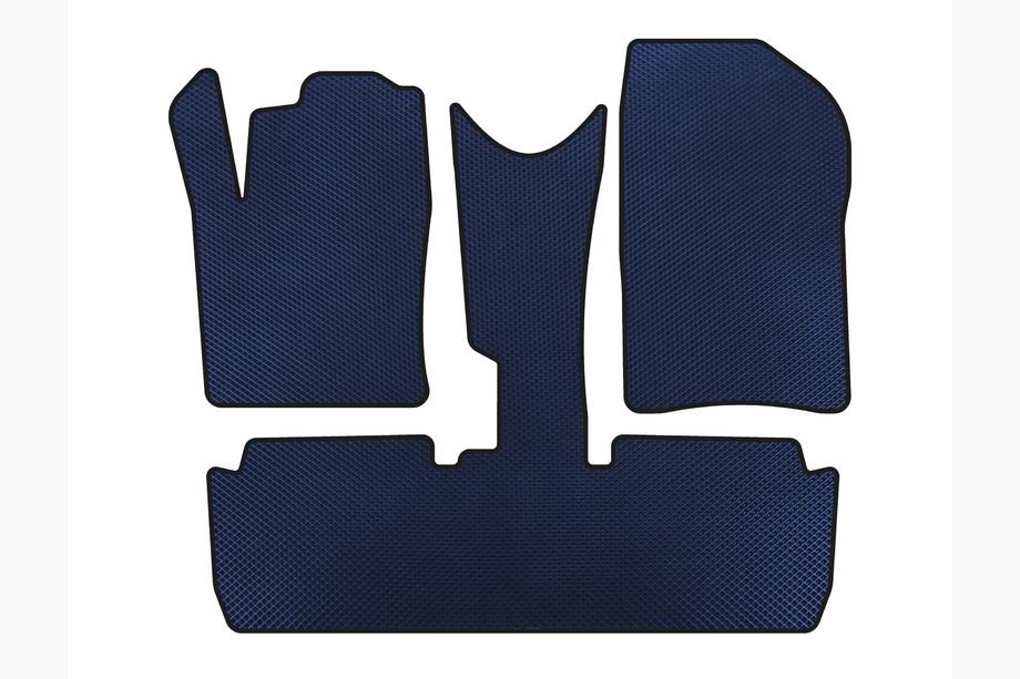 Citroen Xsara Picasso 1999-2012 EVA Floor Mats (Pre-Facelift, Blue) Image