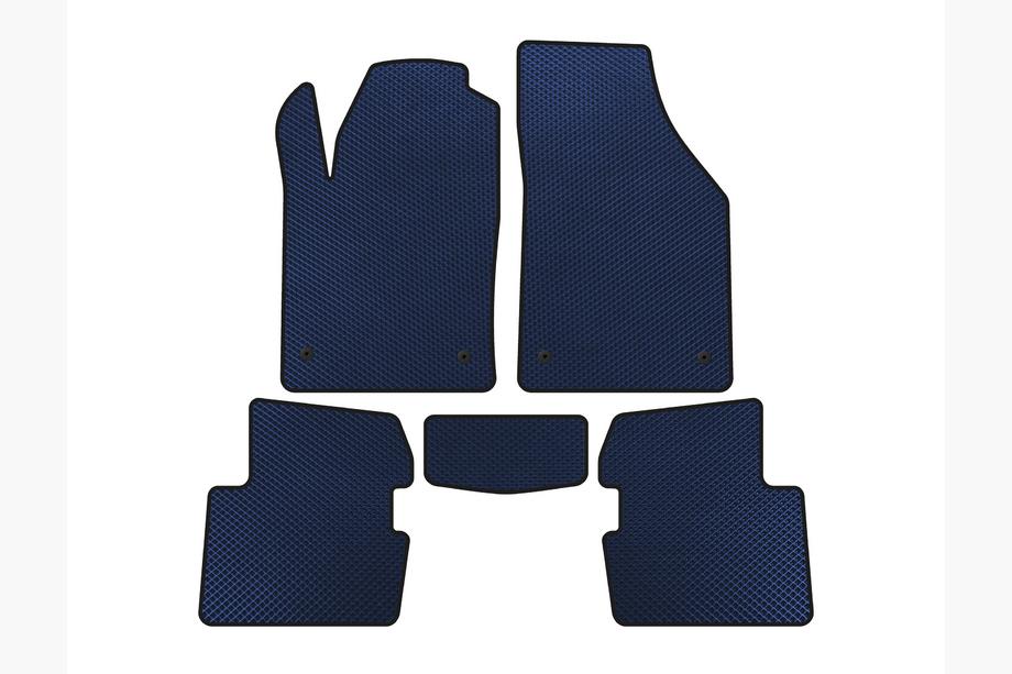 Dodge Dart 2012-2017 EVA Floor Mats (SD, Blue) Image