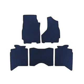 EVA Floor Mats (2013+, 5-Seater, Blue)
