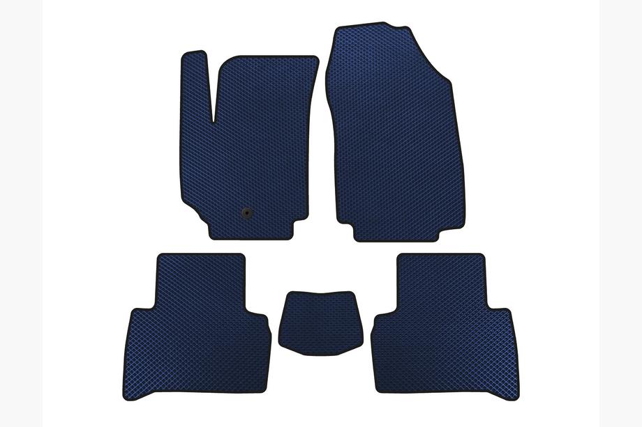 Fiat Croma 2005-2010 EVA Floor Mats (2007-2010, SW, Blue) Photo 1