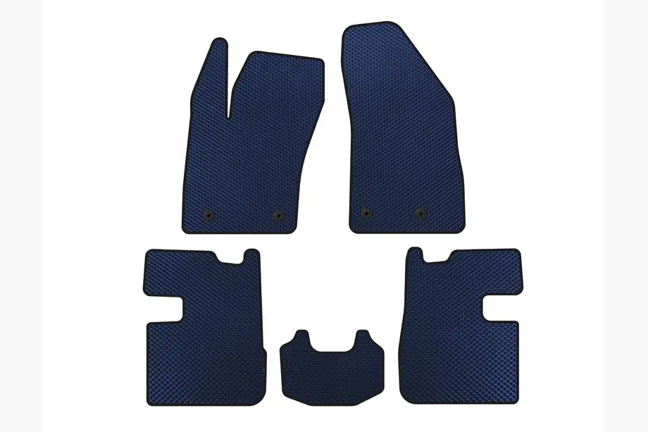 Fiat Tipo 2016- EVA Floor Mats (SD, Blue) Image