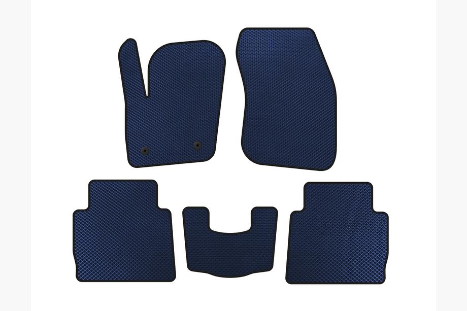 Ford Fusion 2012-2020 EVA Floor Mats (SD, Blue) Photo 1