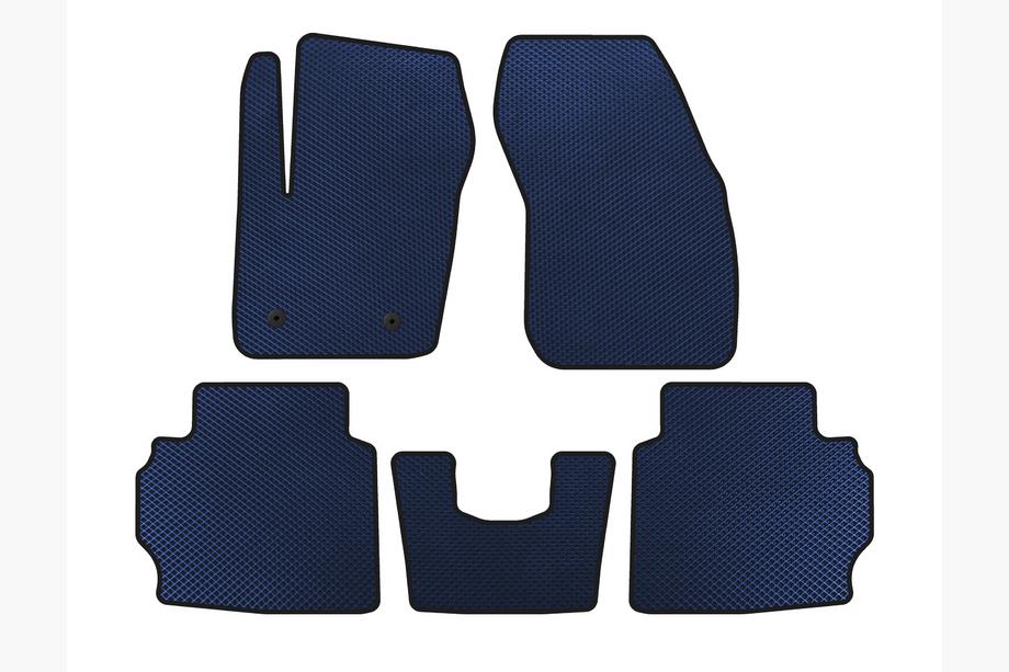 Ford Mondeo 2014-2022 EVA Floor Mats (LB, Blue) Photo 1