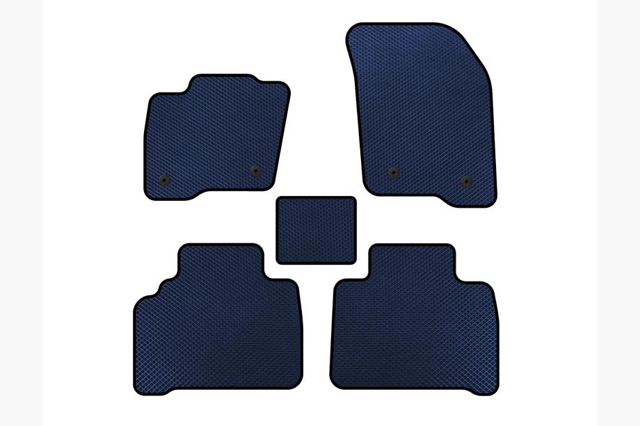 Ford S-Max 2015- EVA Floor Mats (Blue) Image