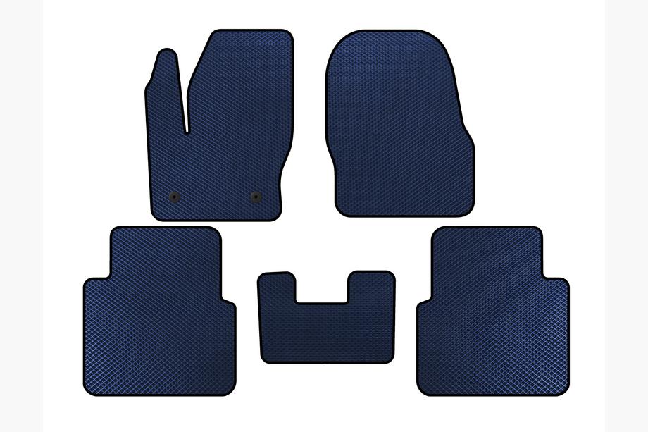 Ford Connect 2014-2021 EVA Floor Mats (Blue) Image