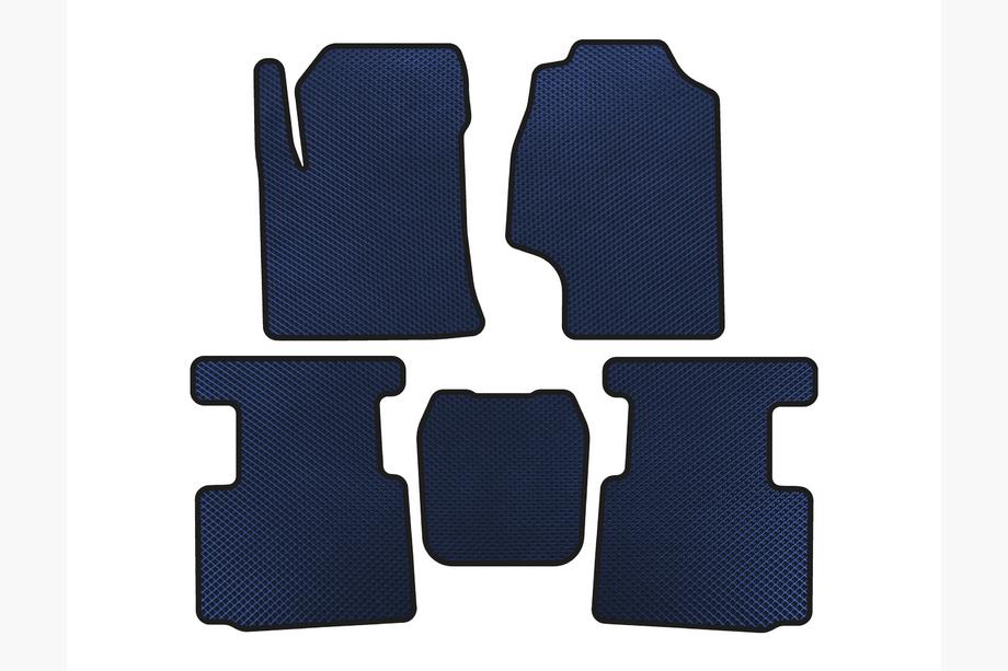 GreatWall Haval H2 2014-2021 EVA Floor Mats (Blue) Image