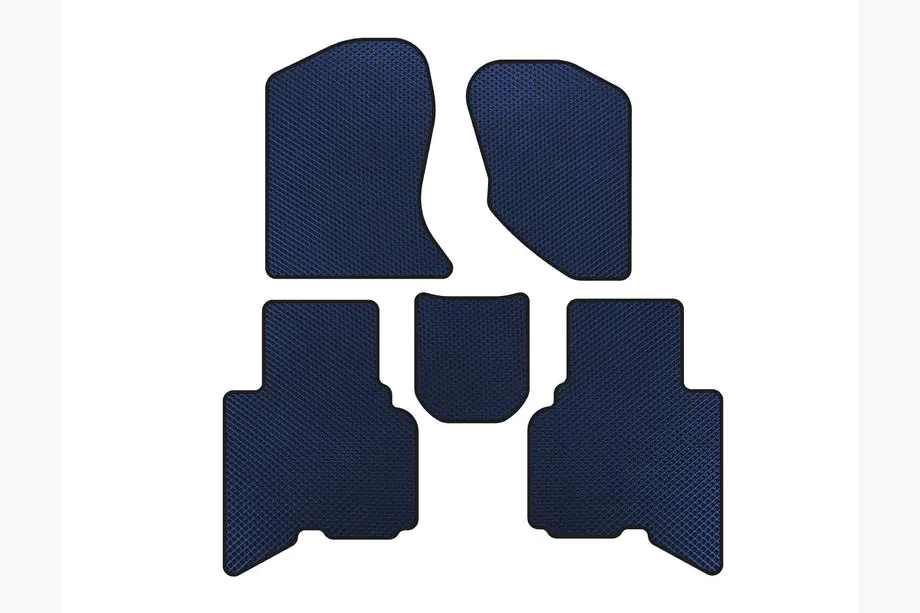 GreatWall Haval/Hover H3 2005-2013 EVA Floor Mats (2010-2014, Blue) Image
