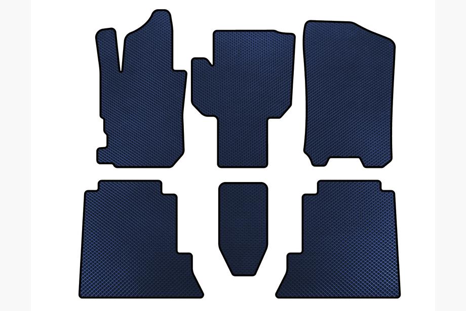 Honda FR-V 2004-2009 EVA Floor Mats (Blue) Image