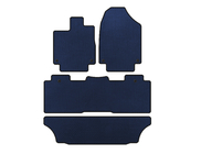Honda Odyssey 2017– EVA Floor Mats (3 Rows, Blue) photo 1