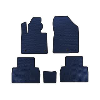 EVA Floor Mats (2018-2020, Blue) Hyundai Santa Fe 4 2018-2023
