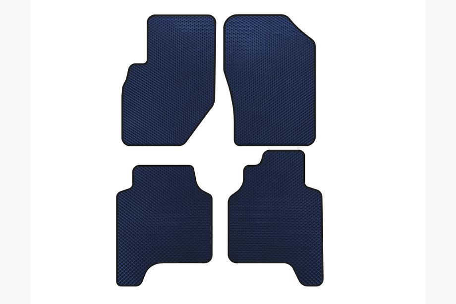 Hyundai Terracan 2001-2007 EVA Floor Mats (Blue) Image