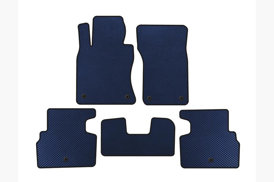 Infiniti Q50/Q60 2013-2024 EVA Floor Mats (SD, Blue) Photo 1