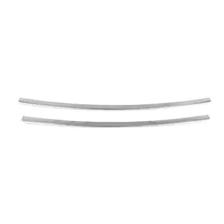 Grille trim strips (2 pcs, stainless steel) photo 2