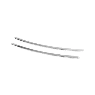 Grille trim strips (2 pcs, stainless steel) photo 3