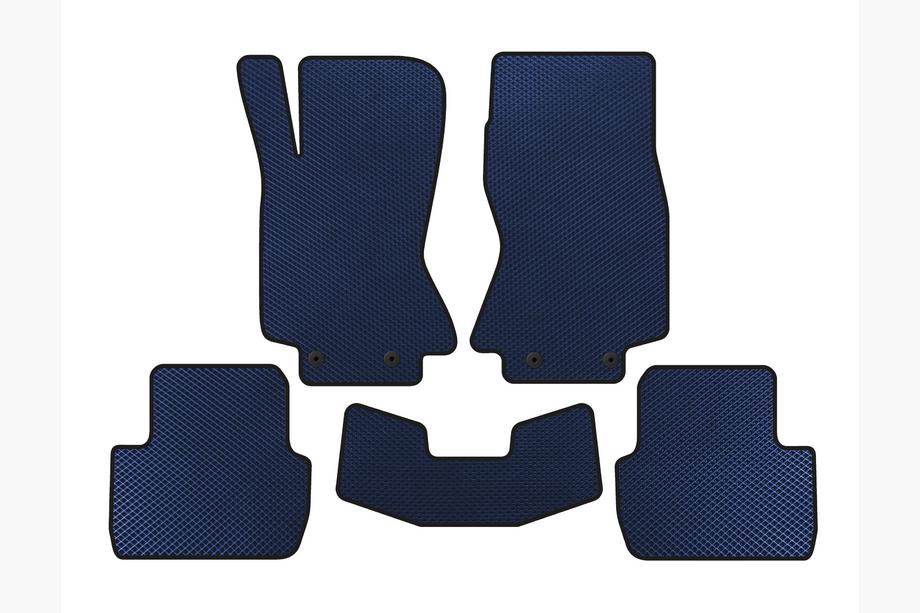 Jaguar S-Type 1999-2008 EVA Floor Mats (Blue) Image