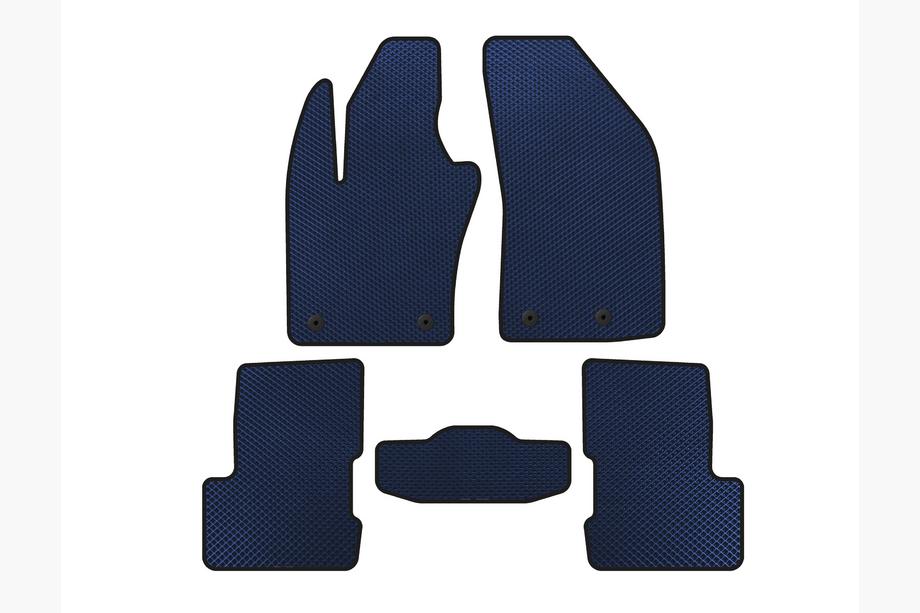 Jeep Renegade 2014- EVA Floor Mats V-2 (Blue) Image