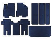 Kia Carnival 2014-2020 EVA Floor Mats (Full Set, Blue) photo 1
