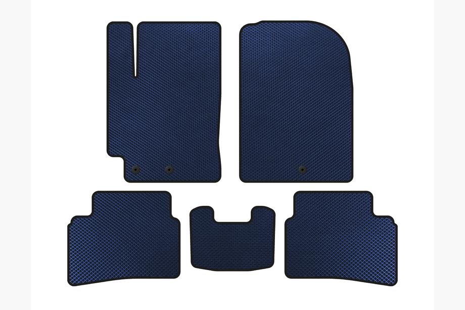Kia Stonic 2017- EVA Floor Mats (2019+, Blue) Image
