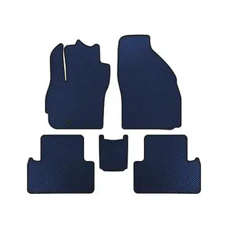 EVA Floor Mats (2 Rows, 7-Seater, Blue)