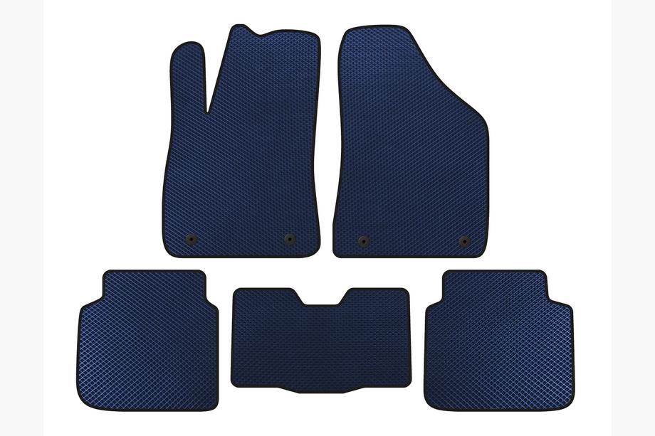 MG 350 2010-2016 EVA Floor Mats (Blue) Image