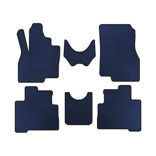EVA Floor Mats (2 Rows, Blue)