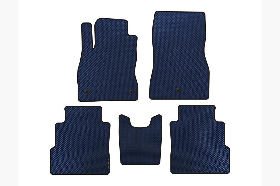 Nissan Kicks 2016- EVA Floor Mats (Blue) Image