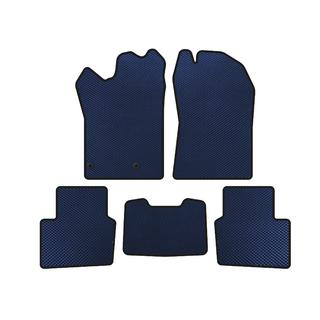 EVA Floor Mats (Hybrid, Blue) Nissan Qashqai 2021-