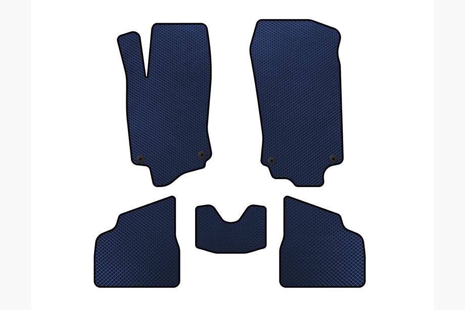 Opel Corsa C 2000-2006 EVA Floor Mats (Blue) Image