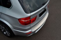BMW X5 E70 2007-2013 Rear Bumper Protector OmsaLine (Stainless Steel) photo 3