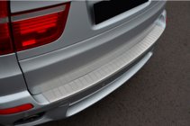 BMW X5 E70 2007-2013 Rear Bumper Protector OmsaLine (Stainless Steel) photo 2