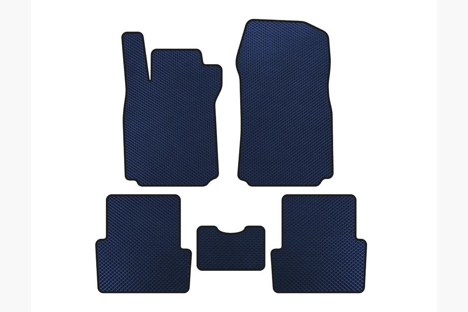 Renault Modus 2005-2012 EVA Floor Mats (Blue) Image