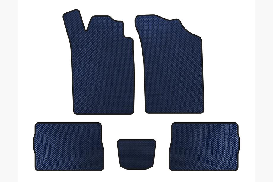 Renault Symbol 1999-2008 EVA Floor Mats (SD, Blue) Image