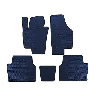 EVA Floor Mats (2 Rows, Blue)