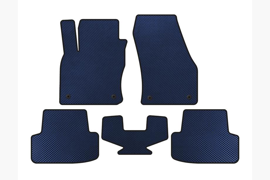 Seat Ateca 2016- EVA Floor Mats (Blue) Image