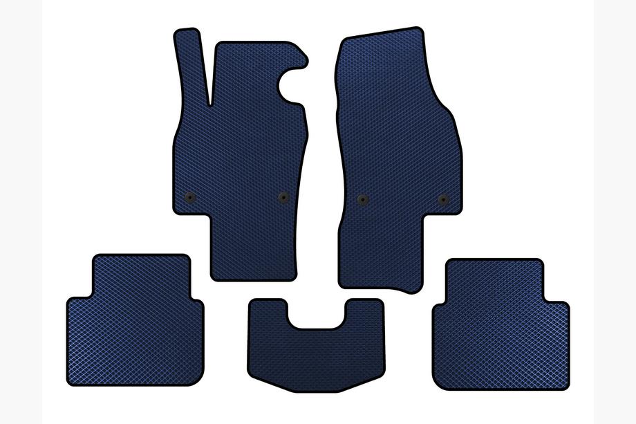 Skoda Scala 2018- EVA Floor Mats (HB, Blue) Image