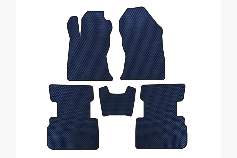 Subaru Forester 2018-2024 EVA Floor Mats (Blue) Image