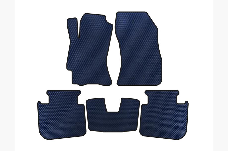 Subaru Legacy 2009-2014 EVA Floor Mats (2009-2013, SD, Blue) Photo 1