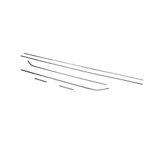Side window trim stainless steel (3-door, 6pcs) photo 3