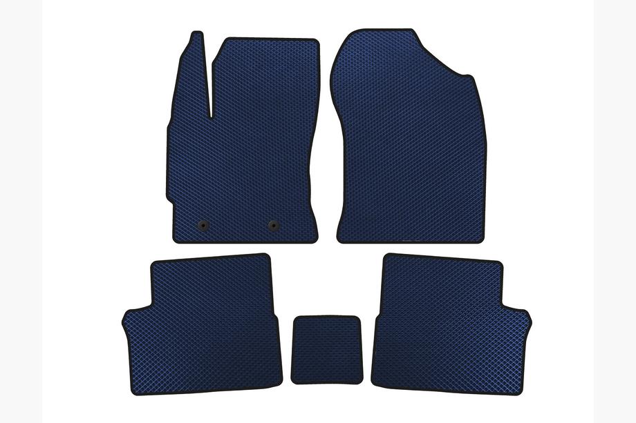 Toyota Auris 2012-2018 EVA Floor Mats (Blue) Image