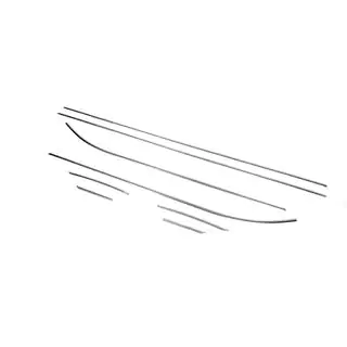 Stainless Steel Window Trim 5-Door 8pcs photo 3