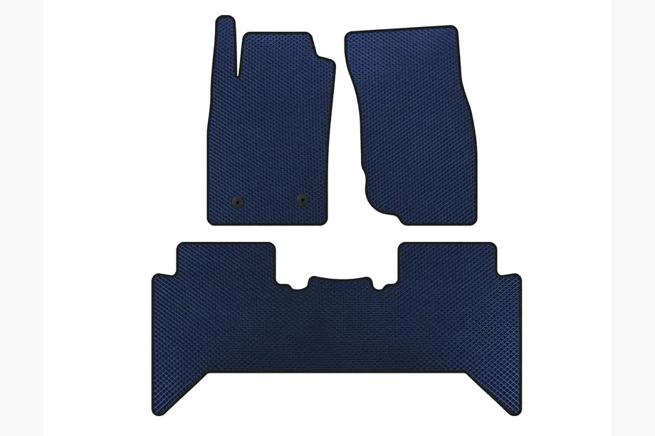 Toyota Hilux 2006-2015 EVA Floor Mats V2 (Blue) Photo 1