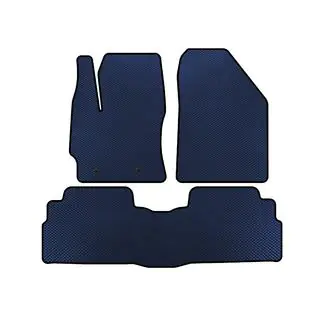 EVA Floor Mats (2 Rows, 7-Seater, Blue)
