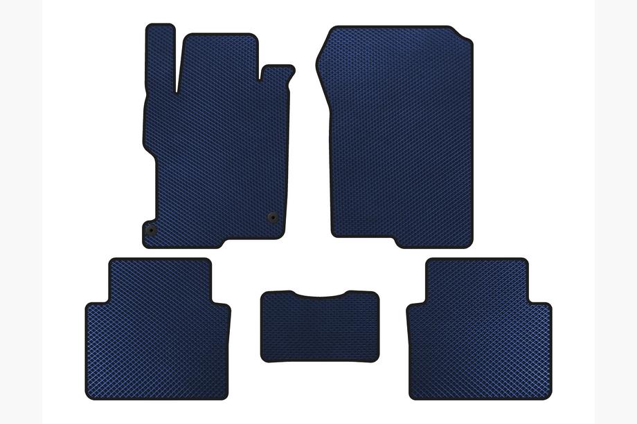Honda Accord IX 2013-2017 EVA Floor Mats (SD, Blue) Photo 1