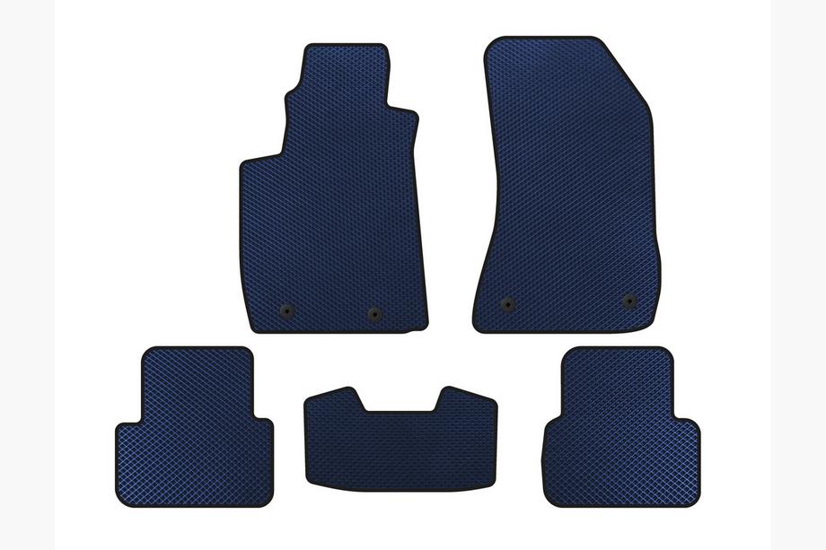 Alfa Romeo 159 2005–2011 EVA Floor Mats V-2 (Blue) Image