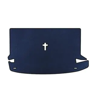 EVA Trunk Mat (7-Seater, Blue)